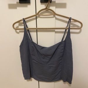 Abercrombie & Fitch Blue Tank Top